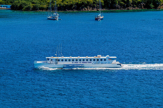 Passenger Ferry in St. Thomas Harbor