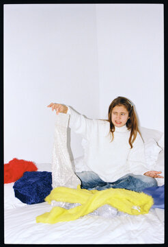 difficulty choosing clothes.