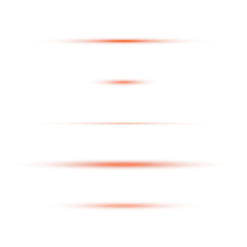 Red laser scan lines for security systems and futuristic digital data transmission