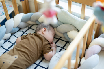 赤ちゃんの寝顔