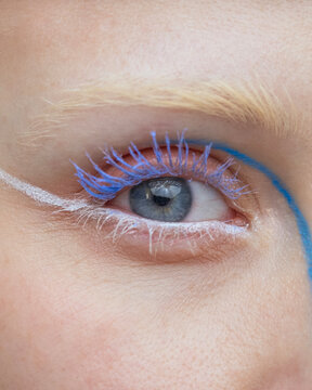 Abstract close-up of a eye.