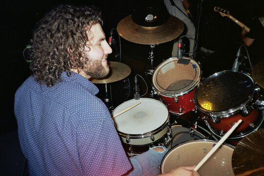 Drummer at a Concert