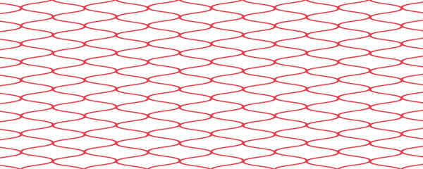 Mesh texture for fishing net. Seamless pattern for sportswear or football gates, volleyball net, basketball hoop, hockey, athletics. Abstract net background for sport. Vector © inayah