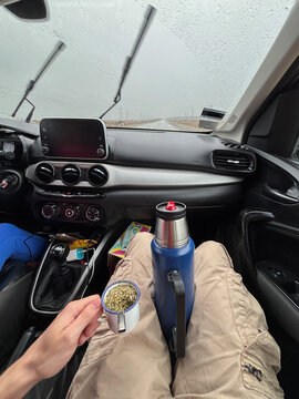 POV Rainy Road Trip with Mate &ndash; A Cozy Journey