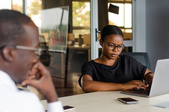 Businesswoman working
