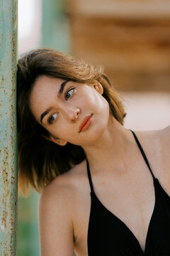 young woman on the vacation