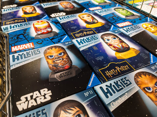 Naklejka premium Hylikies Collectible Mystery Figures Featuring Popular Characters