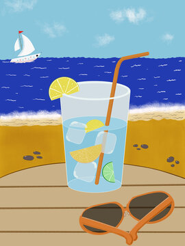Cocktail On Vacation