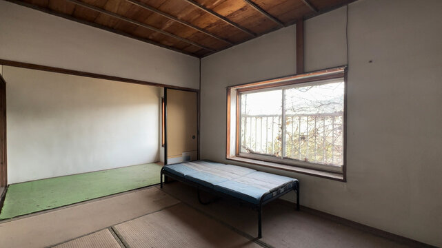 Retro Tatami Room Interior in Kitakyushu Fukuoka Japan