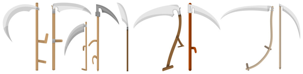 Garden Scythe Tool Models