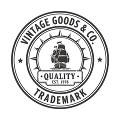 Vintage Good Vector Logo Design 