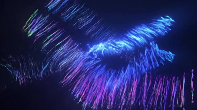 Futuristic Chromatic Distortion Showcasing a modern, tech-inspired visual of refracted light and fringe.