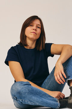 Woman posing for a photo