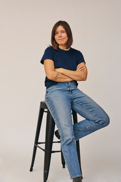 Woman posing for a photo