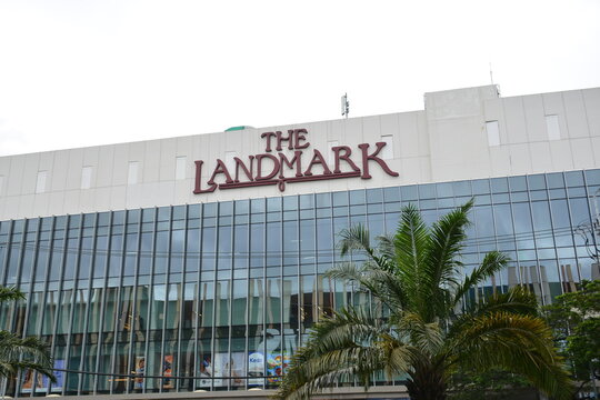 The Landmark facade in Paranaque, Philippines