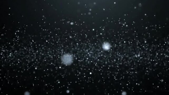 Underwater Luminescence Tiny, self-illuminating particles and glowing detritus slowly floating in deep ocean currents, creating a mysterious and serene bioluminescent spectacle.