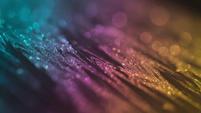 Dynamic Bokeh Blurred Motion