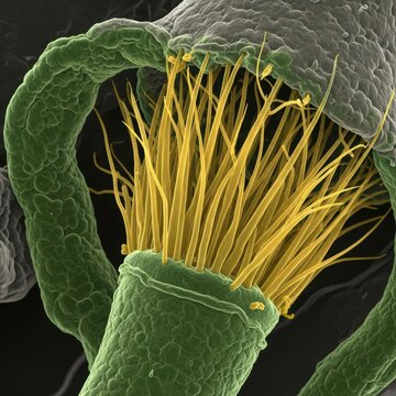 Canine Nasal Sensory Morphology Revealed By Ion-Abrasion Scanning Electron Microscopy Illustrating Ciliary Signal Transduction