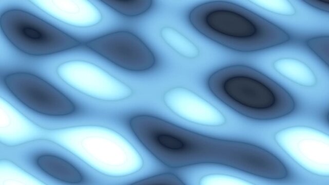 Abstract Blue Pattern Animation - Seamless Looping Background.