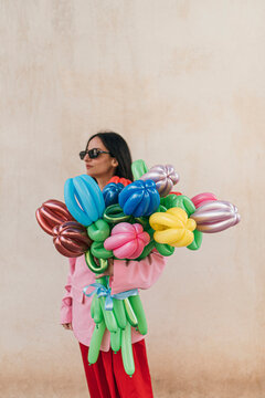 Plastic bouquet 