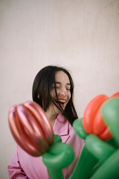 Plastic bouquet 