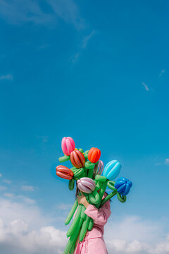 Plastic bouquet 