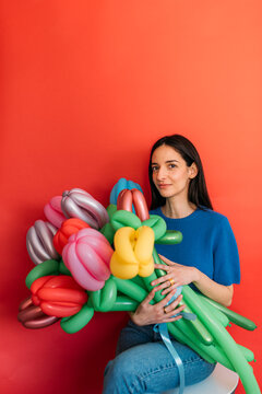 Plastic bouquet 