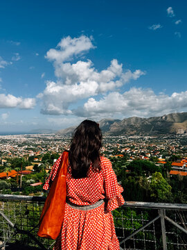Woman Overlooking Palermo