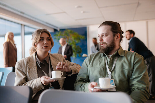 Coffee break in the office