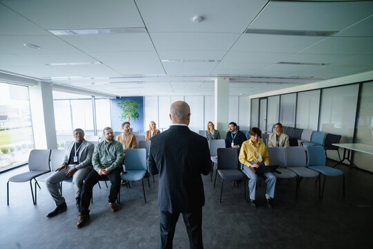 Business conference in the office