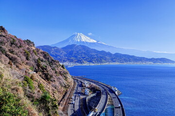 薩埵峠からの富士山