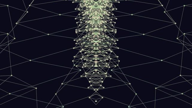 background motion 4k network cable and network