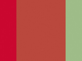 Obraz premium Minimalist geometric design with bold red and green vertical stripes