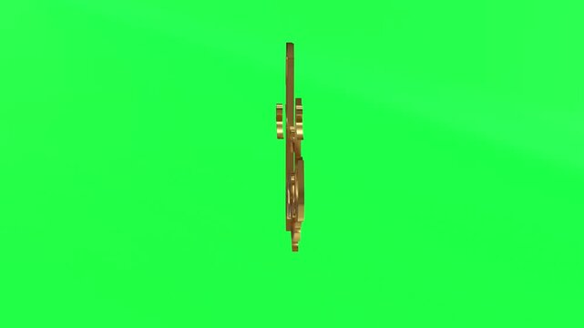 3d Animation Asmaul Husna Al Mu&rsquo;izz Green Screen 