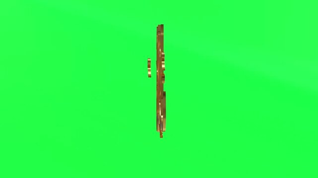 3d Animation Asmaul Husna Al Mudzil Green Screen 