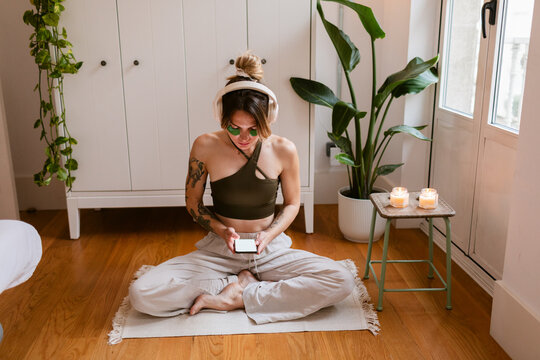 Meditation Headphones Phone