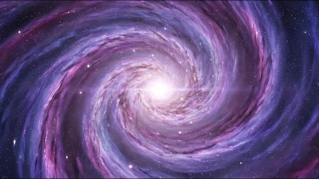 Breathtaking spiral galaxy, vibrant cosmic dust, countless distant stars shimmer. Radiant light illuminates vast dark universe, ethereal nebula, inspiring profound wonder of deep space