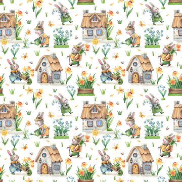 Daffodil Fair in Rabbit Village