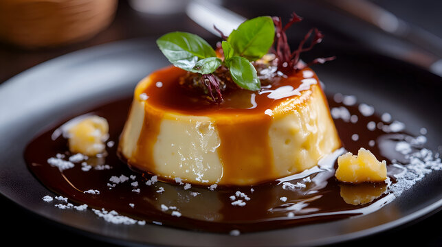 yummy cack with mint