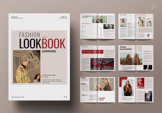 Fashaion Look Book Template