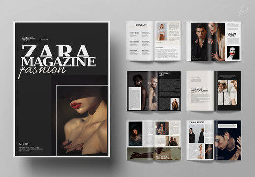Fashion Magazine Template