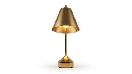 Obraz premium Golden lamp