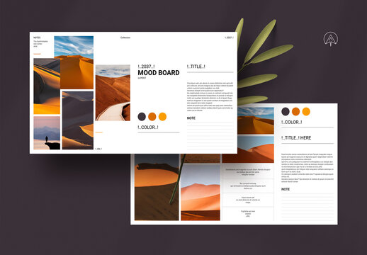 Mood Board Template
