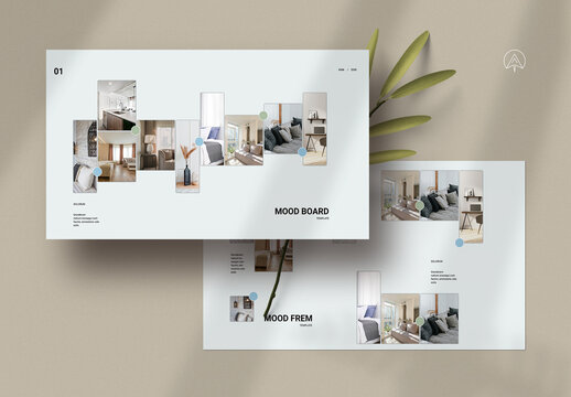 Mordern Mood Board Template