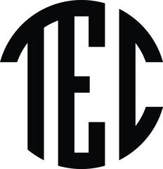 Obraz premium TEC Graphics vector Logo