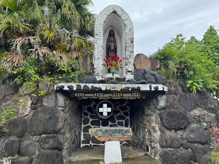 Black Madonna and Child, Church in Papeete, Tahiti