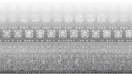 Monochrome Abstract Gradient Background with Dense Texture of Irregular Dots Creating Dynamic Visual Transition from Light to Dark Tones Pattern