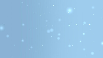 Fototapeta premium Soft Blue Gradient Background with Floating Sparkle Particles for Clean Modern Design