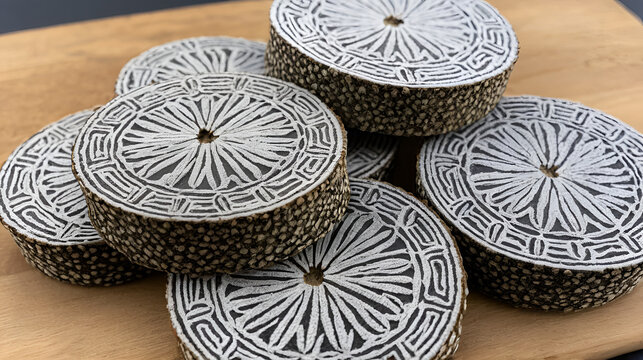 Miches de pain en vrac