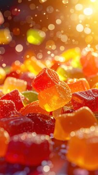 Jelly cubes